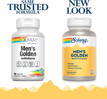 Solaray Men's Golden Multi Vitamin
