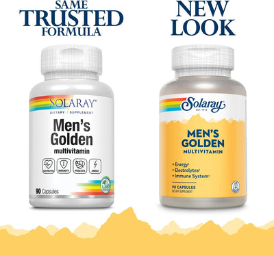 Solaray Men's Golden Multi Vitamin