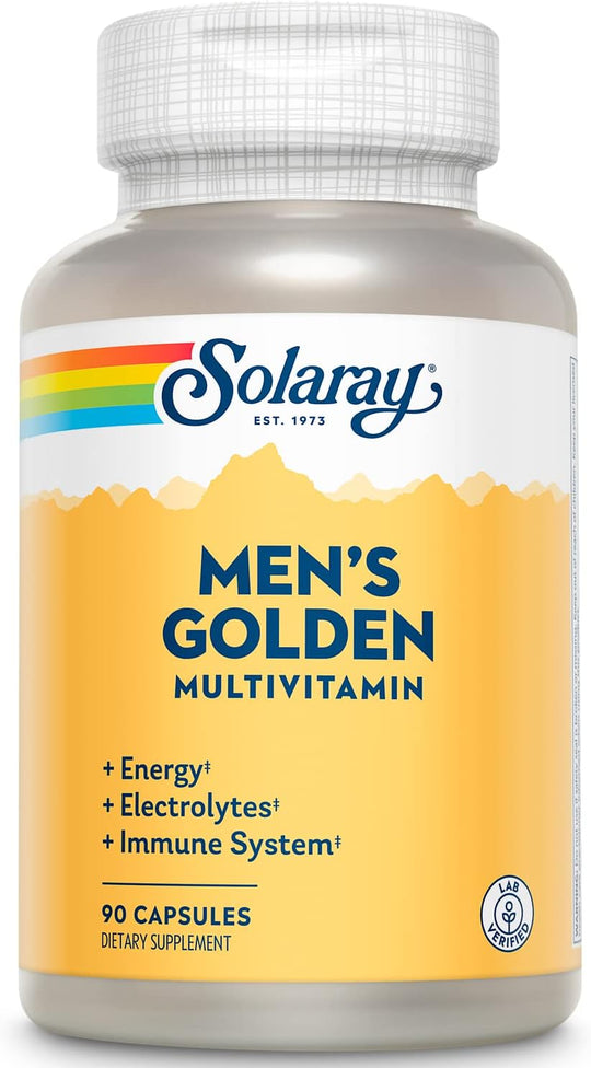 Solaray Men's Golden Multi Vitamin