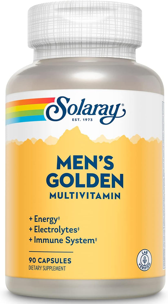 Solaray Men's Golden Multi Vitamin