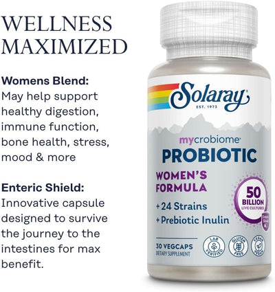 Solaray Mycrobiome Probiotic - Women's Formula