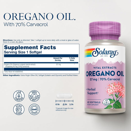 Solaray Oregano Oil Extract
