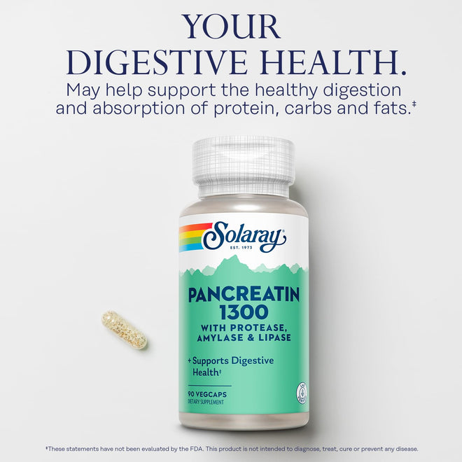 Solaray Pancreatin 1300