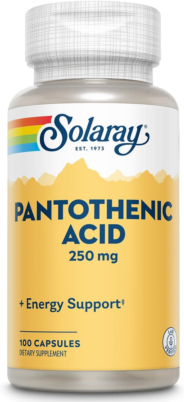 Solaray Pantothenic Acid 250