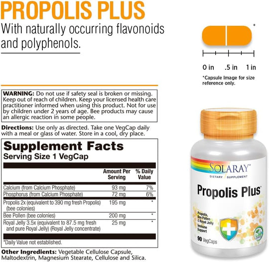 Solaray Propolis Plus