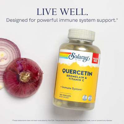 Solaray Quercetin with Bromelain & Vitamin C
