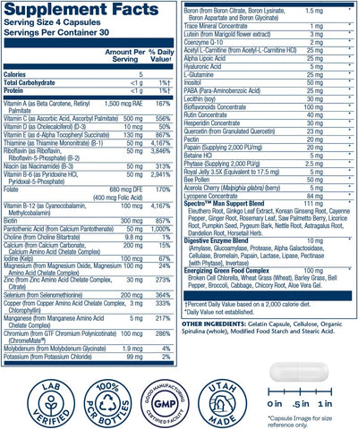 Solaray Spectro Multivitamin Man