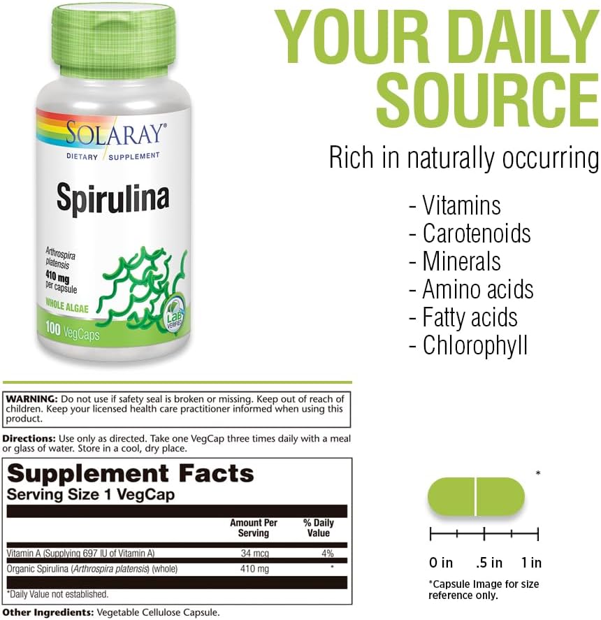 Solaray Spirulina