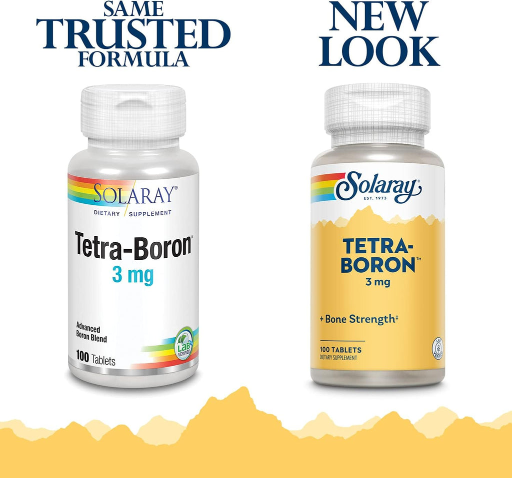 Solaray Tetra Boron 3 mg