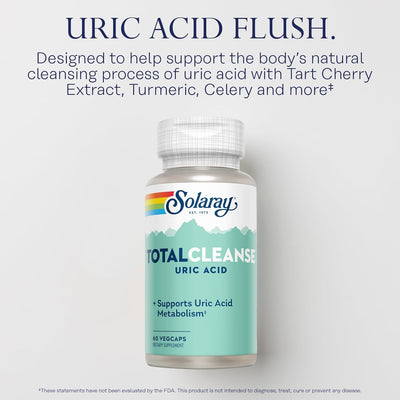 Solaray Total Cleanse Uric Acid