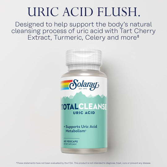 Solaray Total Cleanse Uric Acid