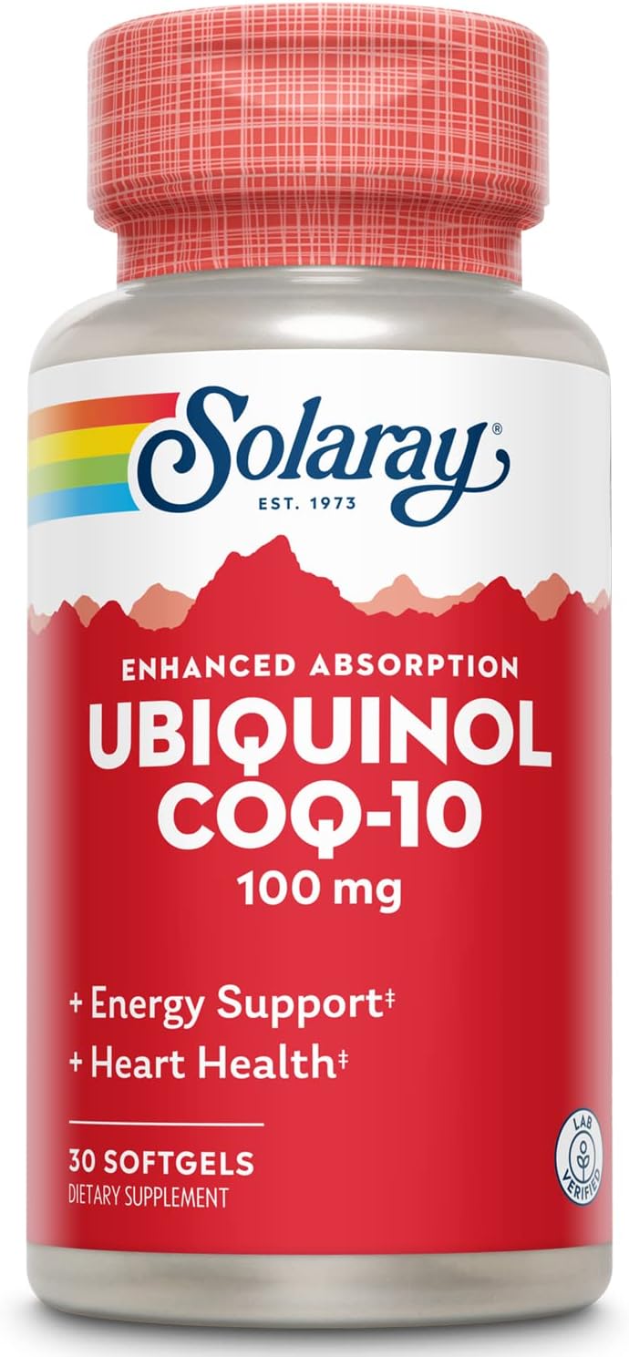 Solaray Ubiquinol CoQ-10 100 mg