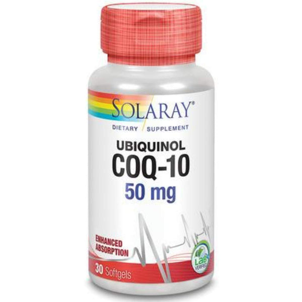 Solaray Ubiquinol CoQ-10 50 mg