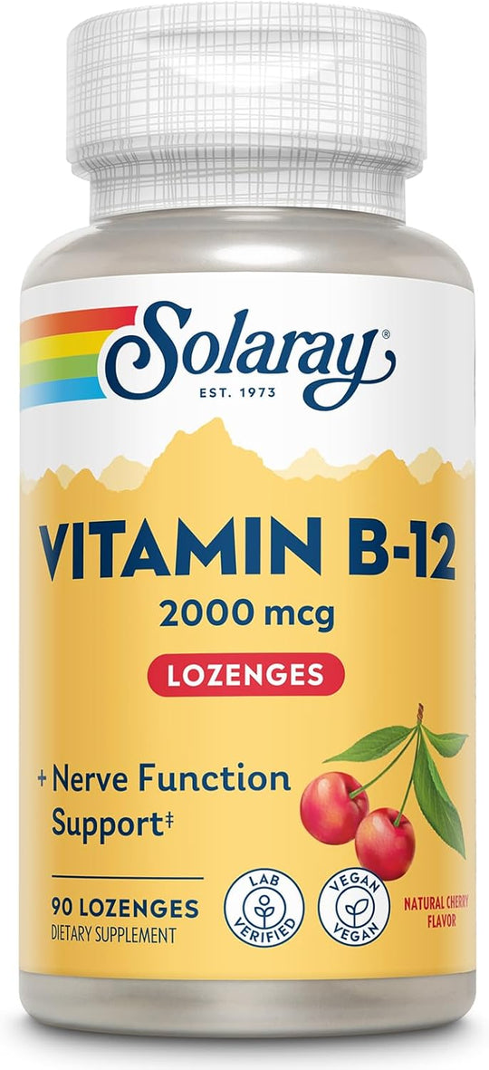 Solaray Vitamin B-12 2000 mcg