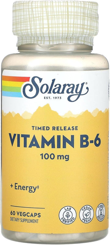 Solaray Vitamin B6 100 mg