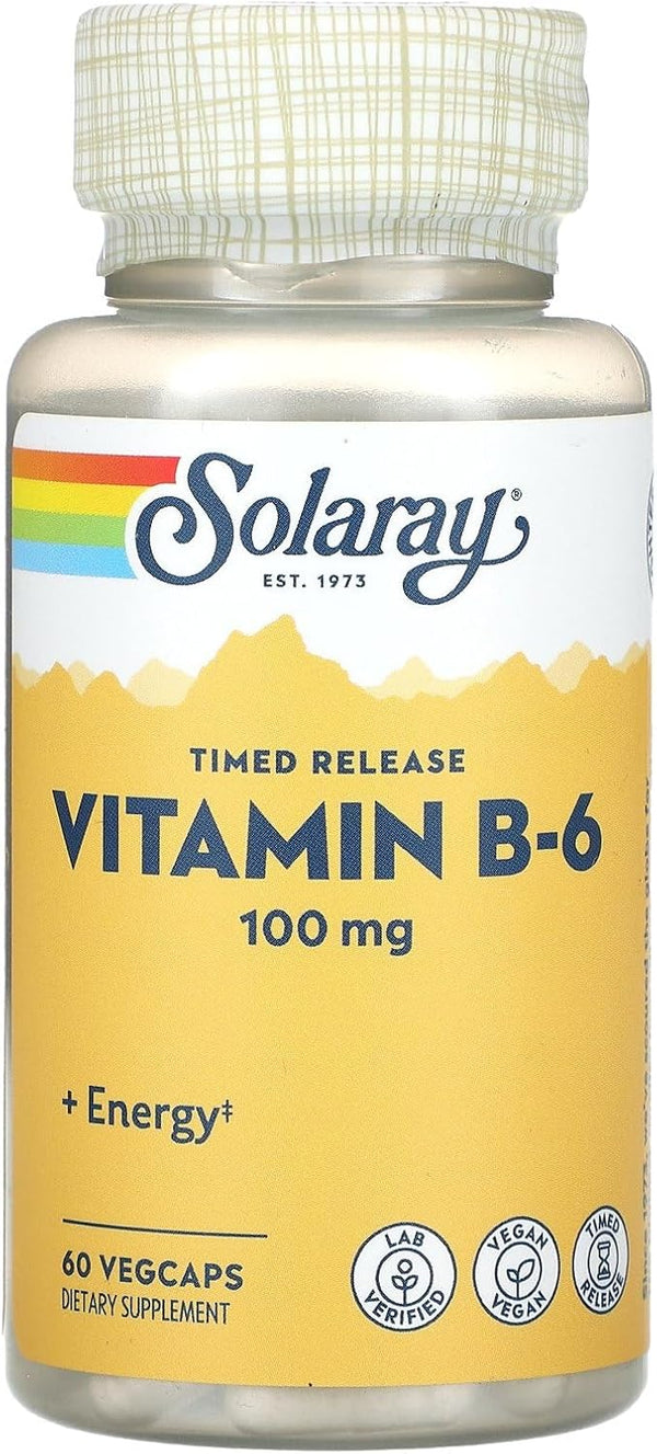 Solaray Vitamin B6 100 mg