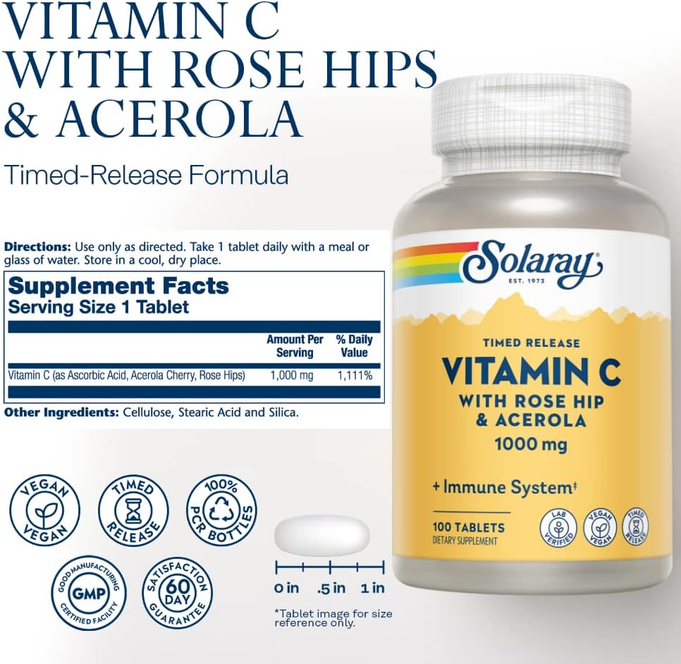 Solaray Vitamin C 1000 mg