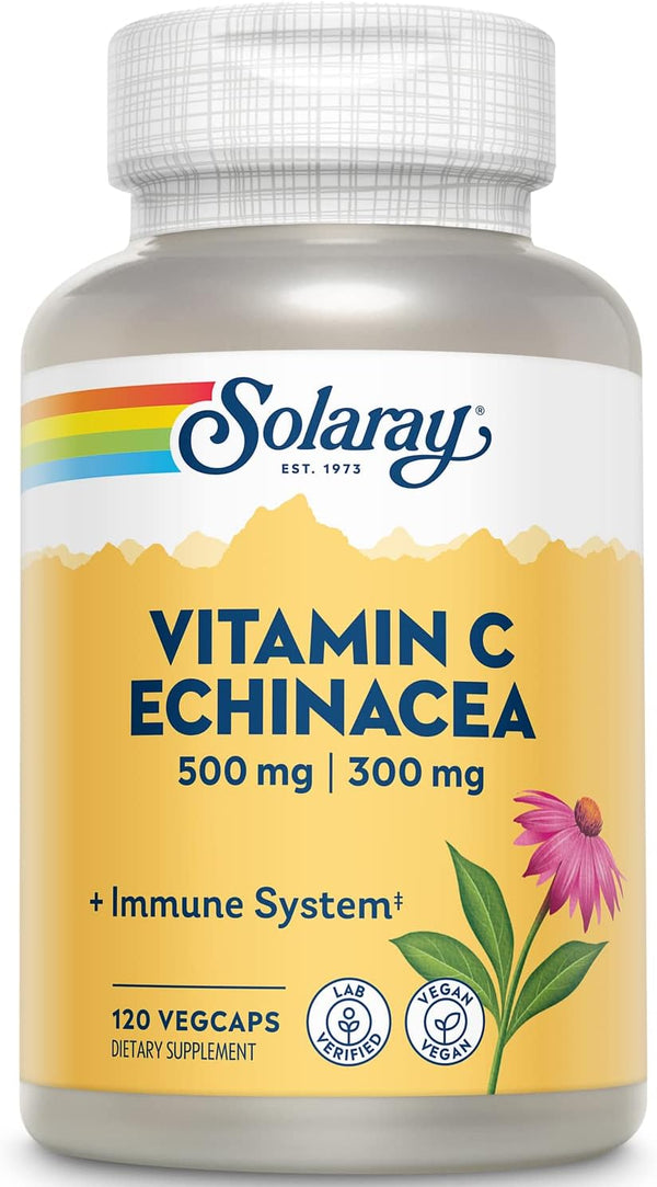 Solaray Vitamin C 500 & Echinacea 300 mg
