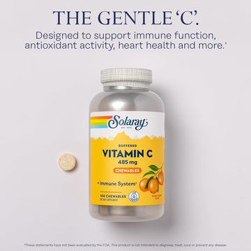 Solaray Vitamin C Chewable Orange
