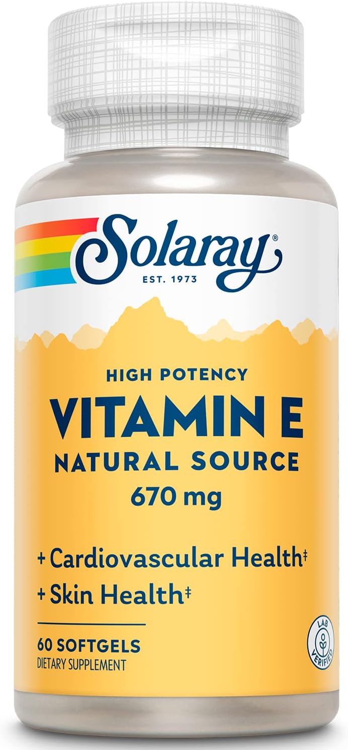 Solaray Vitamin E Natural Source 670 mg