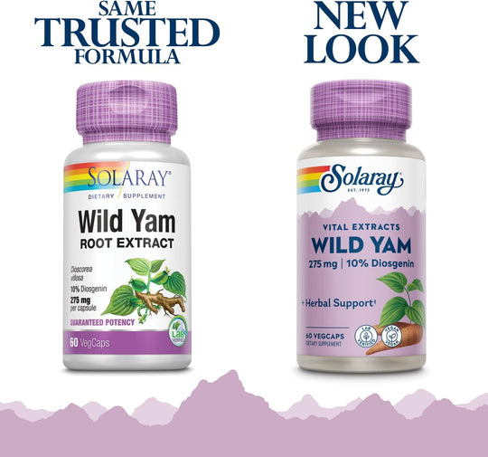 Solaray Wild Yam 275 mg