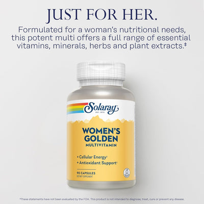 Solaray Women's Golden Multi Vitamin