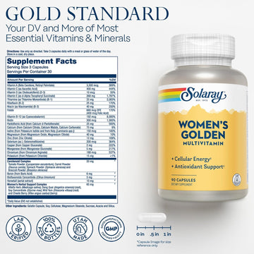 Solaray Women's Golden Multi Vitamin