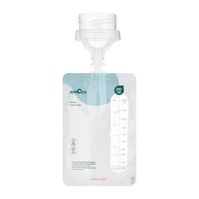 Spectra Easy Breast Milk Storage Pack With Connector 10 Sheets