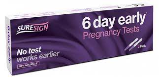 Suresign 6 Day Early Pregnancy Test