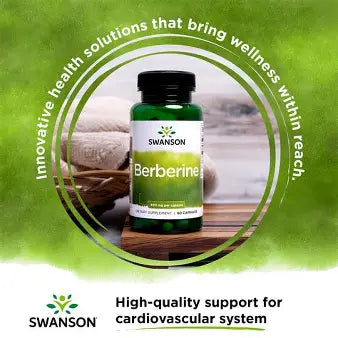 Swanson Berberine 400 mg - 60 Capsules