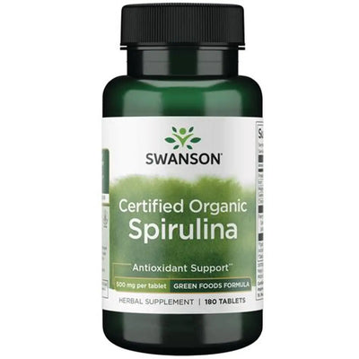 Swanson Spirulina 180 Tablets