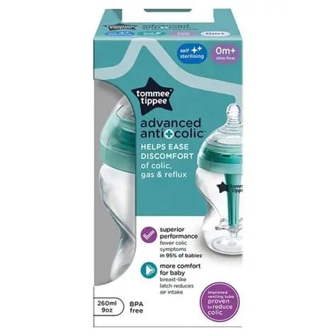 Tommee Tippee Bottle- Anti-Collic- 260ml