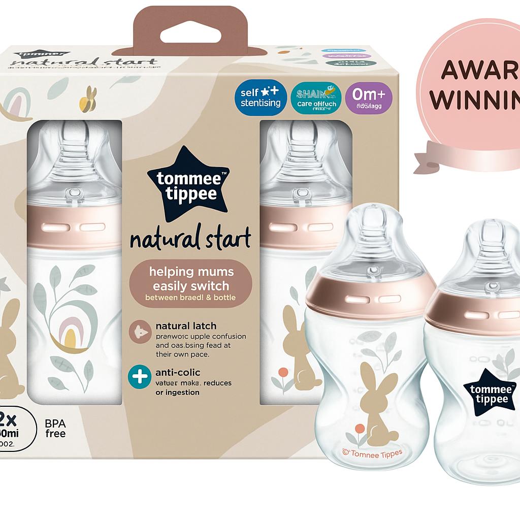 Tommee Tippee Bottle- Be Kind- Pack of 2