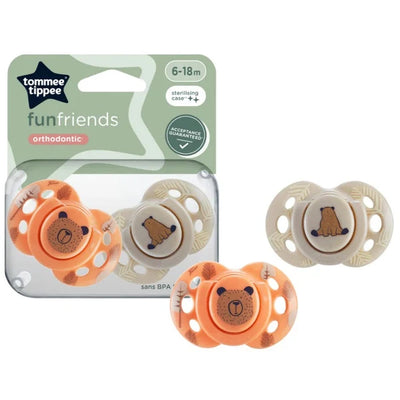 Tommee Tippee Funfriends Orthodontic Soother 6- 18m