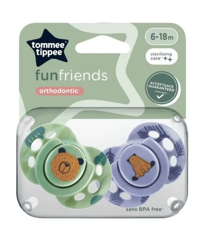 Tommee Tippee Funfriends Orthodontic Soother 6- 18m