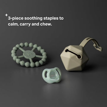 Tommee Tippee Silicone Comfort Gift Set Ultra Light Soother