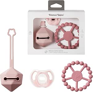 Tommee Tippee Silicone Comfort Gift Set Ultra Light Soother