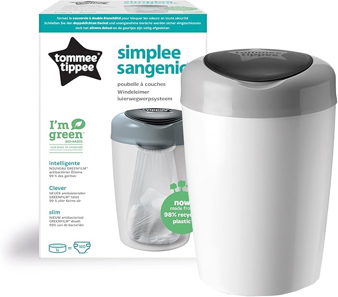 Tommee Tippee Simple Sangenic Nappy Disposal Tub