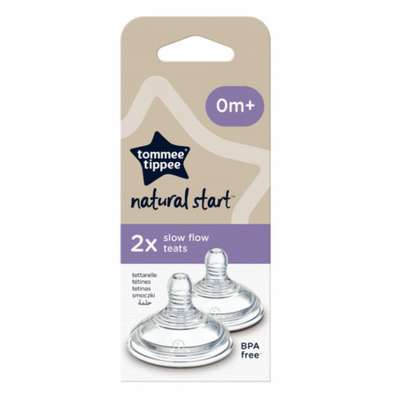 Tommee Tippee  Slow Flow Teat 2X