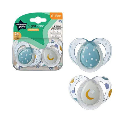 Tommee Tippee Soother Night Time 6- 18m