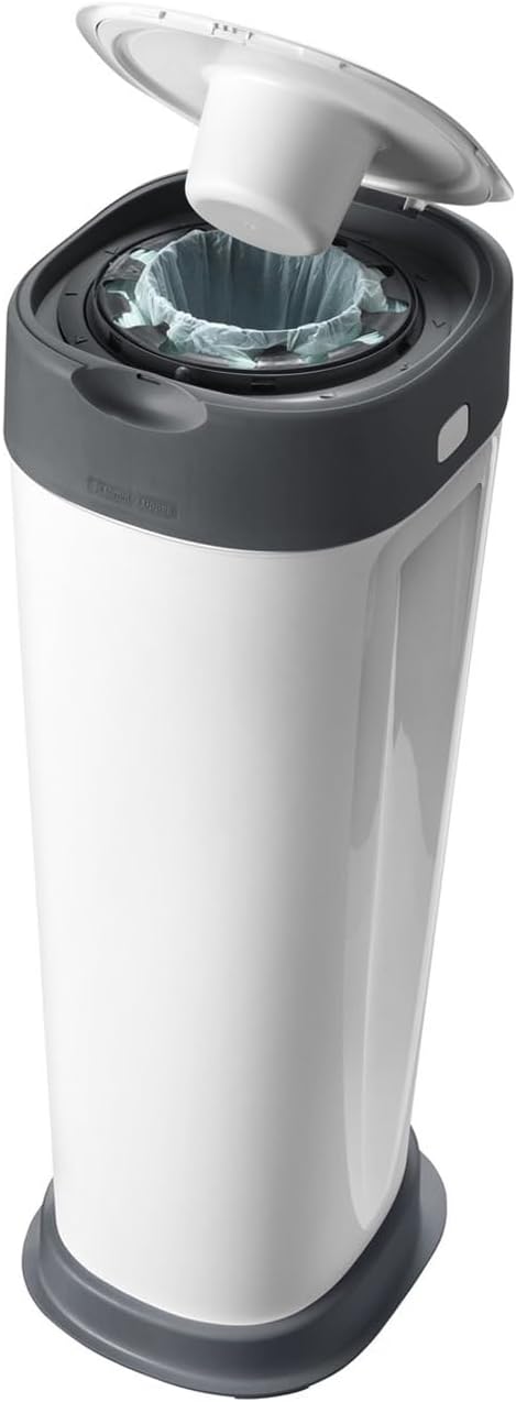 Tommee Tippee Twist and Click XL Nappy Bin, with x1 Refill Cassette