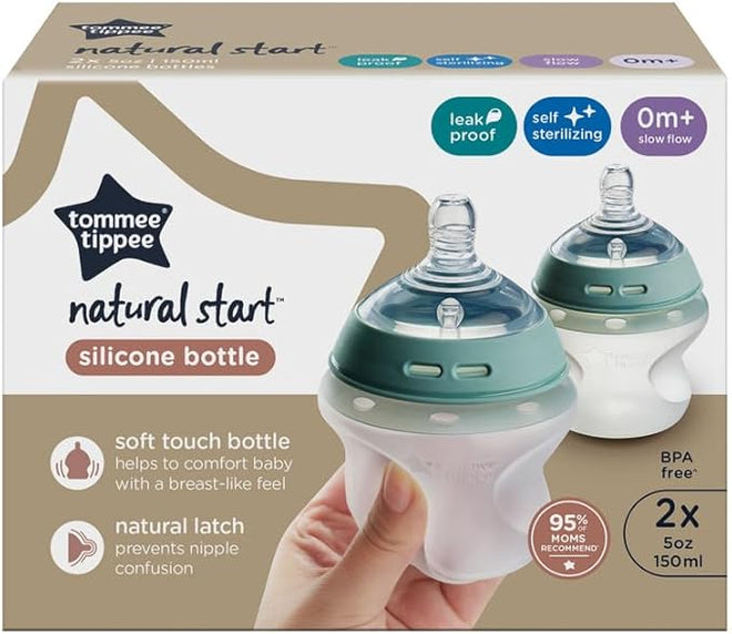 Tommee Tipee  Natural Start Silicone  x2