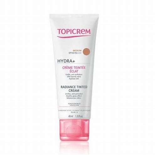 Topicrem Hydra+ Radiance Tinted Cream SPF50