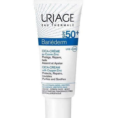 Uriage Bariederm Cica Cream With Copper Zinc Spf50+