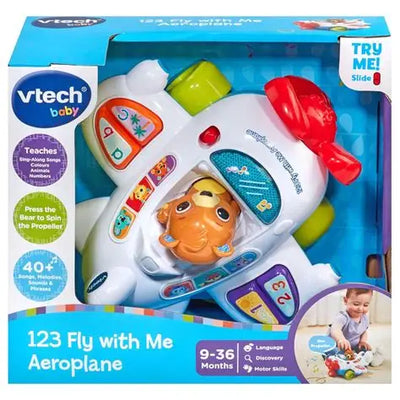 VTech Baby 123 Fly with Me Aeroplane