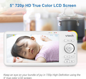 Vtech - Digital Smart Wi-fi HD Pan Tilt With Remote Access