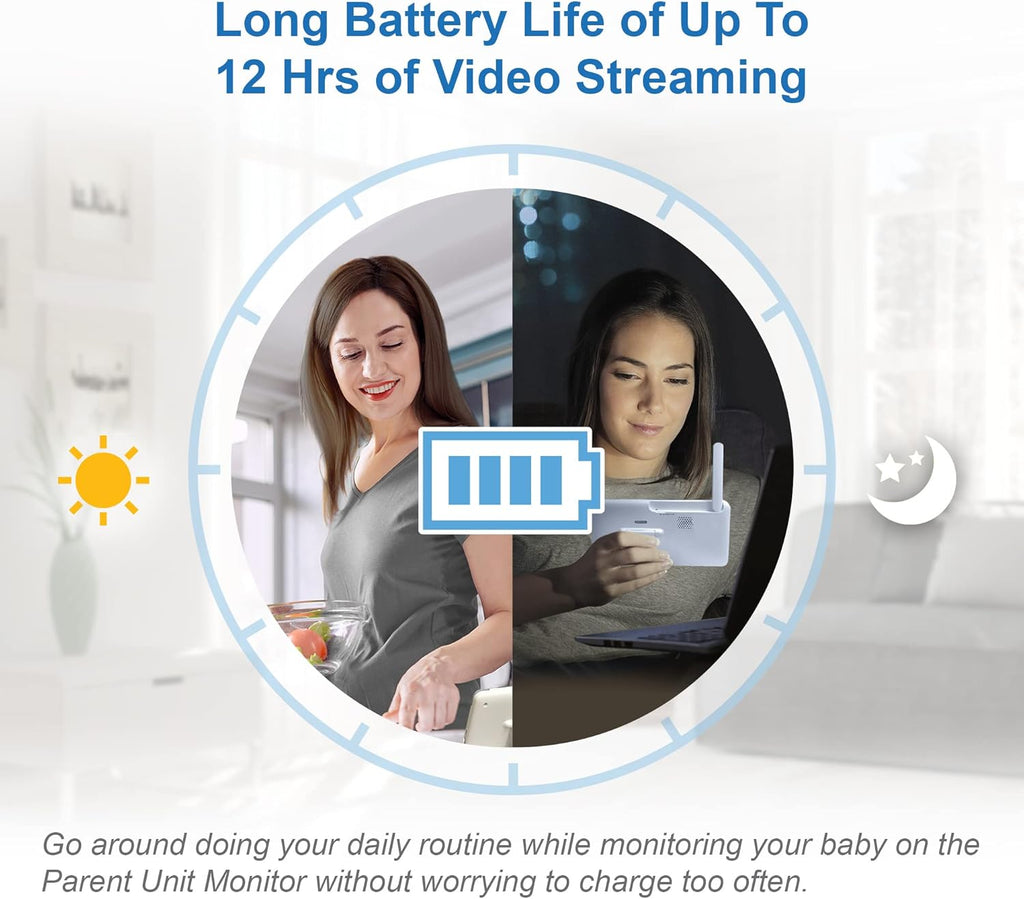 Vtech - Digital Smart Wi-fi HD Pan Tilt With Remote Access