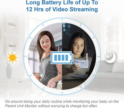 Vtech - Digital Smart Wi-fi HD Pan Tilt With Remote Access