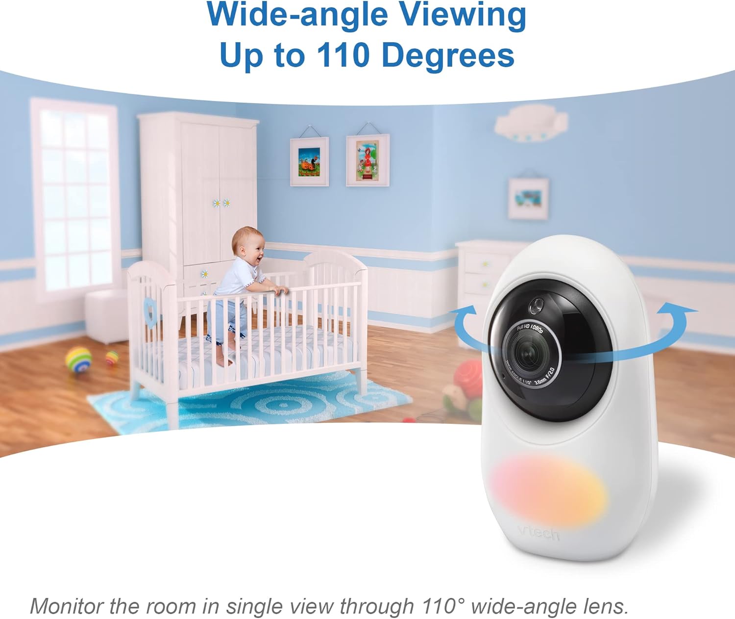 Vtech - Smart Wi-fi 1080 HD Video Monitor With Remote Access | Free ...