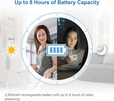 Vtech - Smart Wi-fi 1080 HD Video Monitor With Remote Access